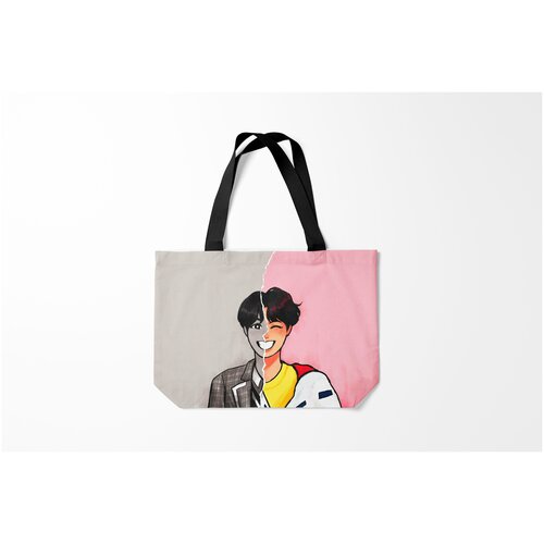 фото Сумка-шоппер / 46х35 см / k pop / bts burnettie