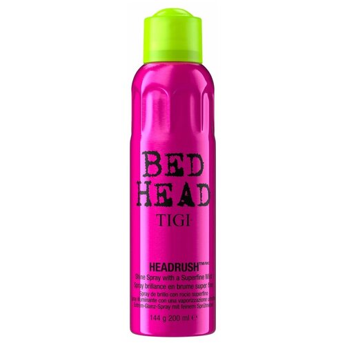 спрей блеск для волос с эффектом легкой фиксации v color v styling 100мл TIGI Bed Head Headrush - Спрей для придания блеска 200 мл