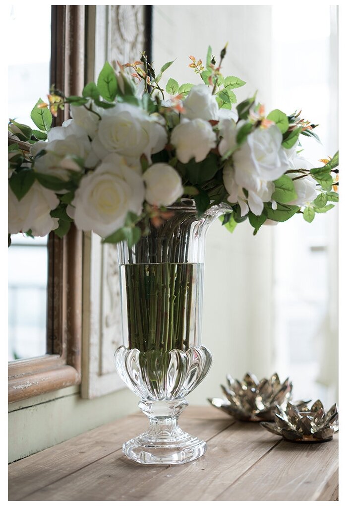 фото 76655 Ваза 21x21x38см, Glasar