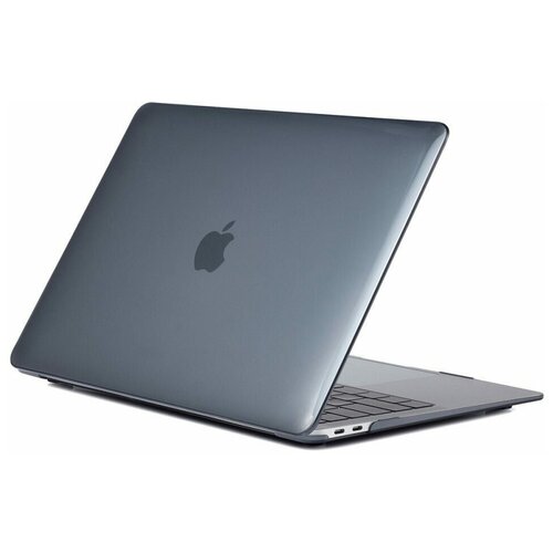 Пластиковый чехол для Apple MacBook Air 13.3 A1932 (2018) / Air 13.3 с дисплеем Retina (2018) / MacBook Air (M1, 2020) (серый)