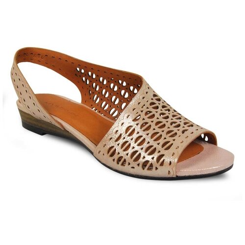 фото Босоножки mym exclusive, натуральная кожа, размер 38, розовый