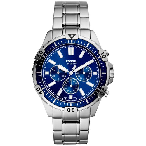 фото Наручные часы fossil, синий