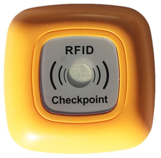 Беспроводная автономная контрольная RFID метка VGL Патруль 3 (желтая)