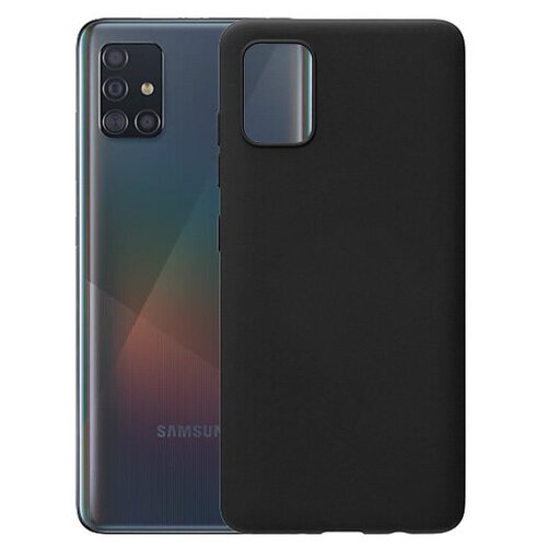 Матовый чехол MatteCover для Samsung Galaxy A51 A515 силиконовый черный матовый чехол mattecover для samsung galaxy s10 lite g770 силиконовый черный