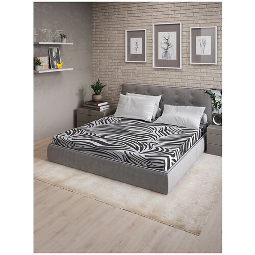 Простыня натяжная Ambesonne с принтом 