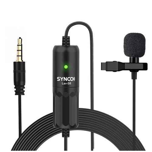 Микрофон Synco Lav-S8, петличный, моно, 3.5 мм TRS / TRRS
