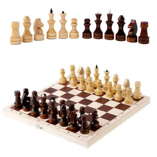 Шахматы Обиходные-Лакированные, 30x30