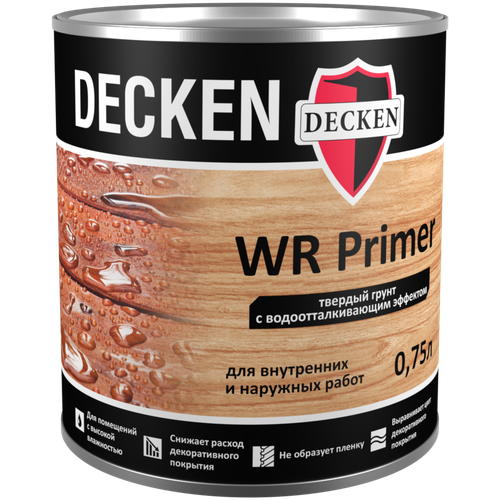 Твердый грунт с водоотталкивающим эффектом Decken WR Primer