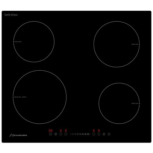Варочная панель встраиваемая Schaub Lorenz SLK IY 61 S5 60см чёрный индукция 1825000₽