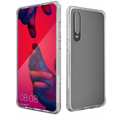 фото Антибакт. чехол- накладка itskins hybrid mkii для huawei p30 прозрачный