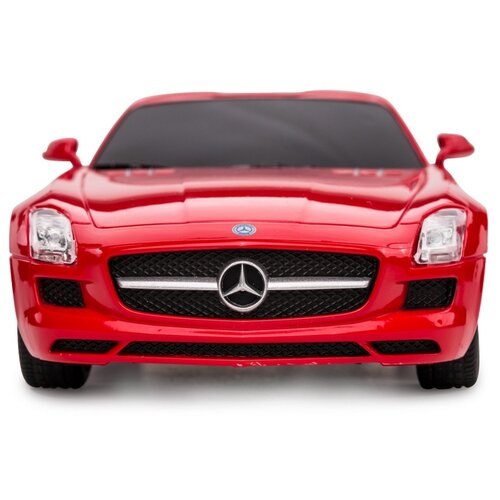 Легковой автомобиль Rastar Mercedes-Benz SLS AMG (40100), 1:24, 19 см, красный машина радиоуправляемая mercedes sls amg 1 24 цвет микс