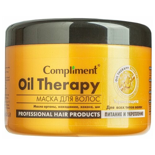 Compliment Маска для волос Oil Therapy для всех типов волос Питание и укрепление, 500мл  - Купить
