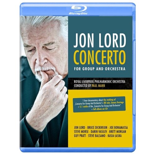 LORD, JON - Concerto For Group+Orchestra (BluRay+CD)