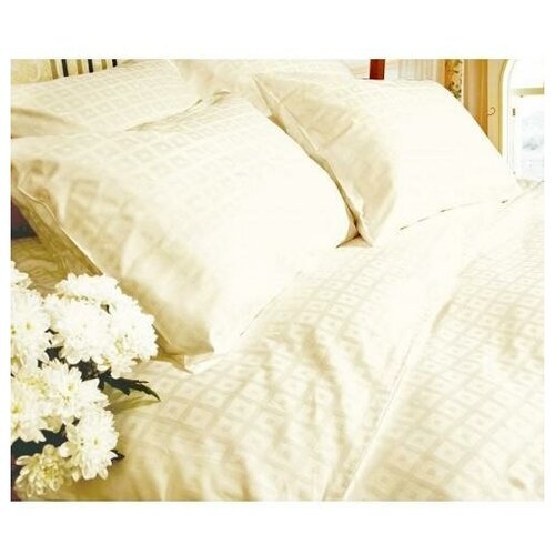 фото Комплект постельного белья 1,5-спальный "эго. агнес", микрофибра жаккард (арт. э-2153-01)