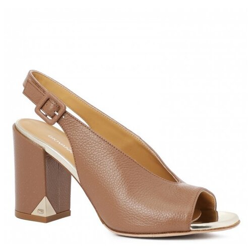 фото Босоножки giovanni fabiani g1040 коричневый, размер 40