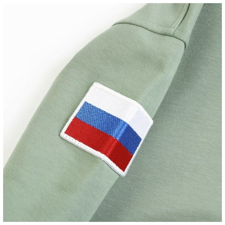 Толстовка Putin team, зелёная, размер 54-56 - фотография № 5