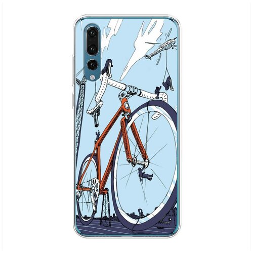 фото Силиконовый чехол "хобби велосипед 10" на huawei p20 pro / хуавей п20 про case place