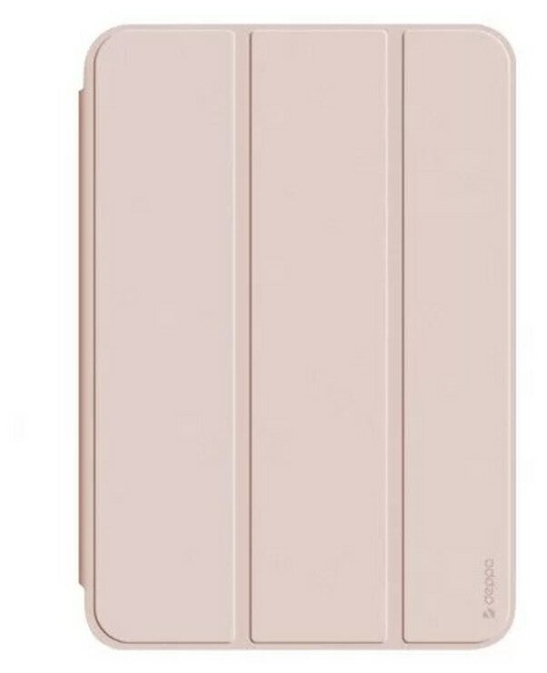Чехол для iPad Mini 6 (8.3") 2021г. Deppa Wallet Onzo Magnet Soft touch 2.0мм (D-88156) Розовый