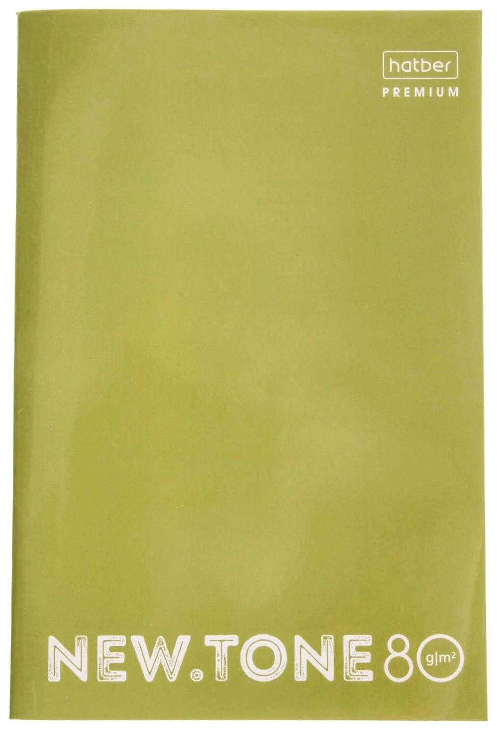 Тетрадь Hatber Premium 80 листов А4 глянц. ламинированная New tone Pastel Олива (80Т4лA1_05053)