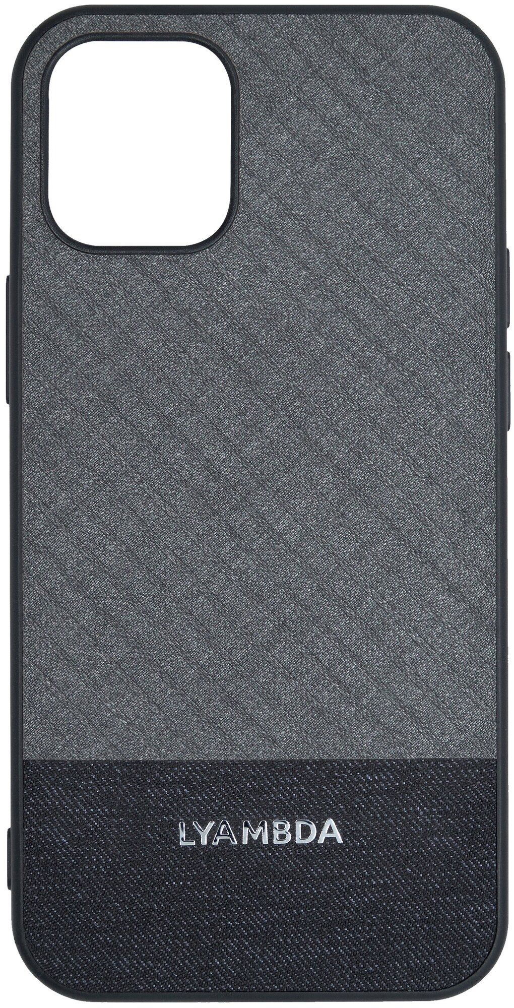 Чехол LYAMBDA EUROPA для iPhone 12 Mini (LA05-1254-GR) Grey Strip