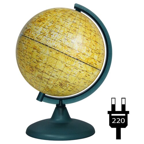 Глобус Луны с подсветкой d=21, арт. 0128