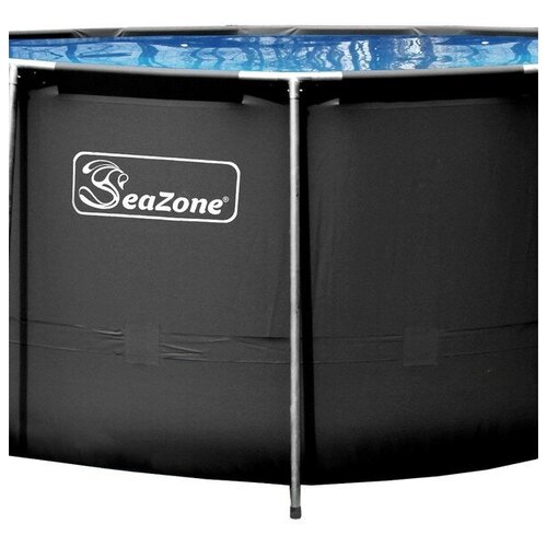 Бассейн каркасный, морозостойкий Seazone 305*100 см (650-020 Черный)