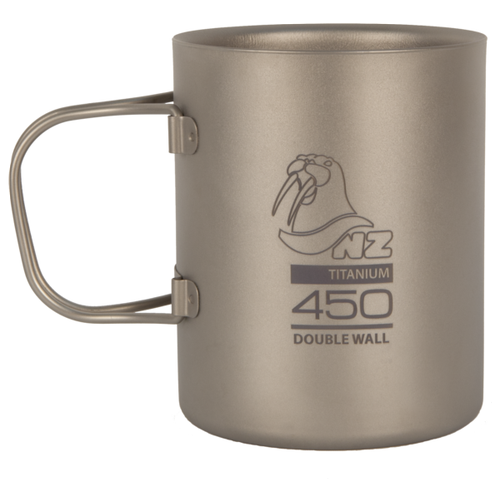 nz титановая кружка nz ti cup 600 ml nz Кружка двустенная из титана NZ Ti Double Wall Mug 450 ml TMDW-450FH