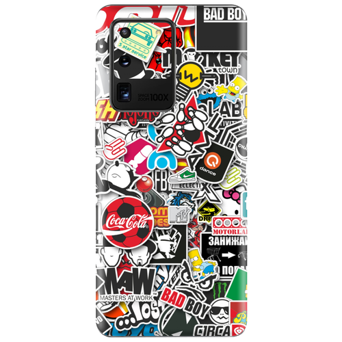 Гидрогелевая пленка для Galaxy S20 Ultra STICKER BOMB BAD BOY