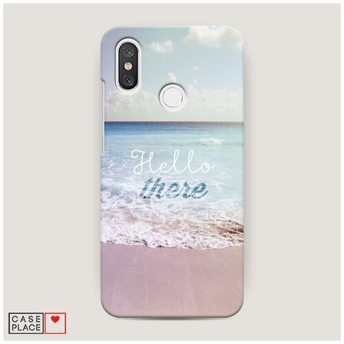 фото Чехол пластиковый xiaomi mi 8 hello there case place