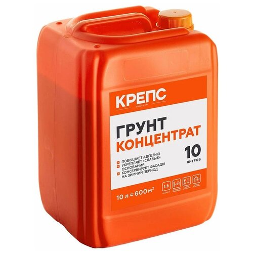 Грунтовка КРЕПС концентрат, 10.5 кг, 10 л