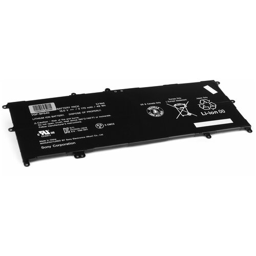 Аккумулятор для ноутбука Sony Vaio SVF14, SVF15 Series. 15V 3170mAh.