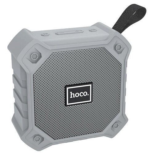 MassFamily Портативная колонка Hoco BS34, 5 Вт, microUSB/microSD/AUX, BT 5.0, 500 мАч, IPX5, красная