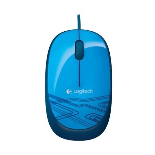 Мышь Logitech Mouse M105 Blue USB, 910-003119