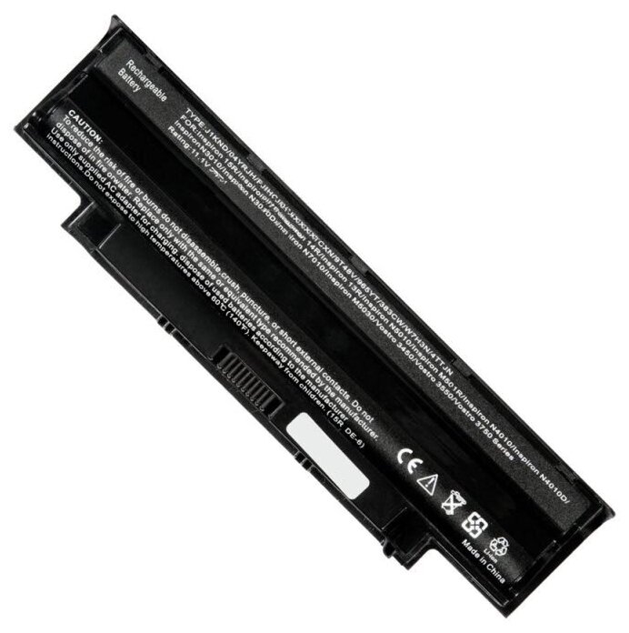 Аккумулятор OEM (совместимый с J4XDH, 04YRJH) для ноутбука Dell Inspiron N5110 11.1V 5200mAh черный