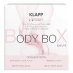 Klapp Body Box Shape Набор для ухода за телом Пилинг+Лосьон, 2х200 мл. - изображение