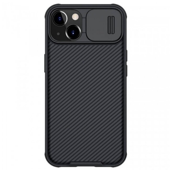 Накладка Nillkin CamShield Pro Case с защитой камеры для iPhone 13 черный