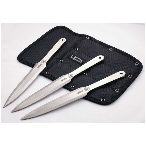 Набор ножей для спортивного бросания 3шт Ножемир Баланс Spider M-132SP в чехле из кордуры