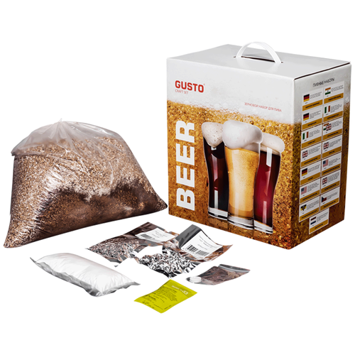 фото Зерновой набор для приготовления пива "чешский пилзнер эль" gusto