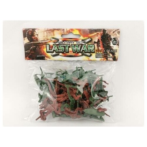 фото Набор солдатиков, 2 цвета, арт. 1808a-93 "импортные товары"(игрушки)