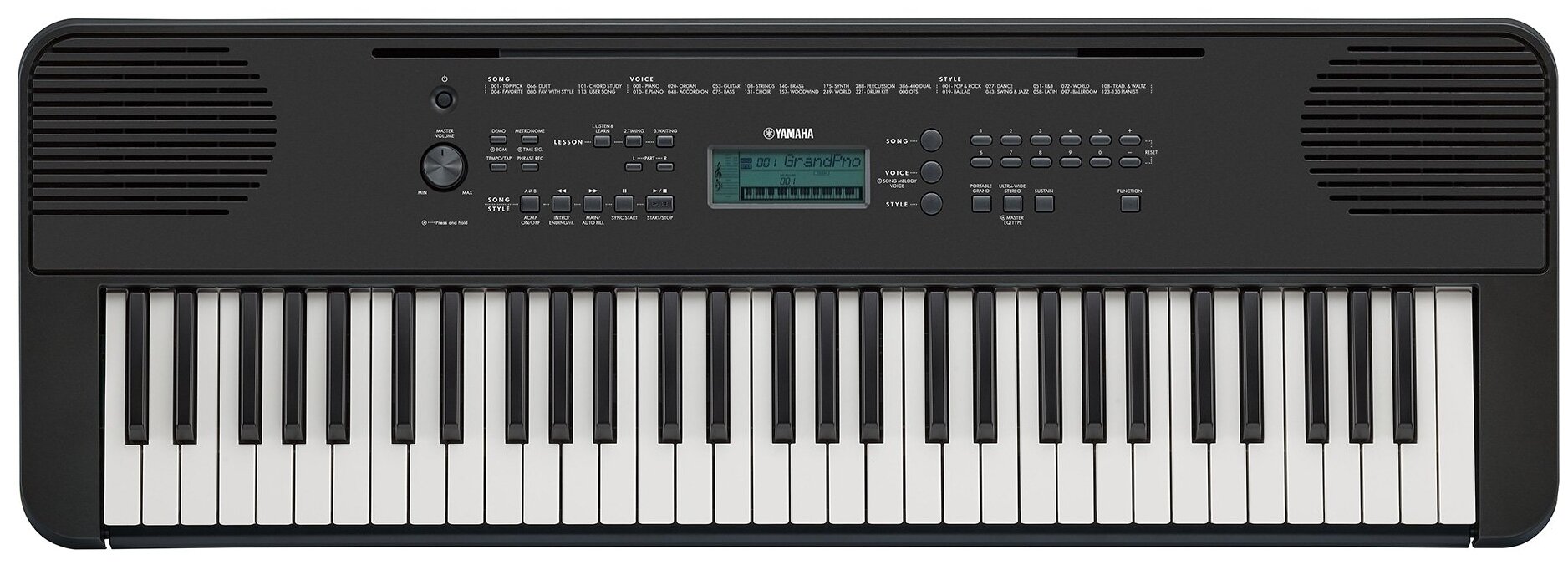 YAMAHA PSR-E360B, цвет Чёрный