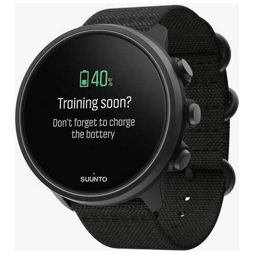 Умные часы Suunto 9 Baro Titanium черные нейлоновый ремешок 4680000₽