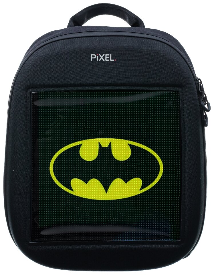 Pixel Bag Рюкзак с LED-дисплеем PIXEL ONE - BLACK MOON (чёрный), мод. PXONEBM02