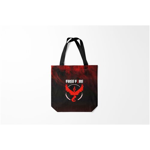 фото Сумка-шоппер / 40х40 см / геймерам / garena free fire freefire феникс z burnettie