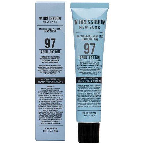 Крем для рук с хлопком | W. Dressroom Moisturizing Perfume Hand Cream No.97 50 ml