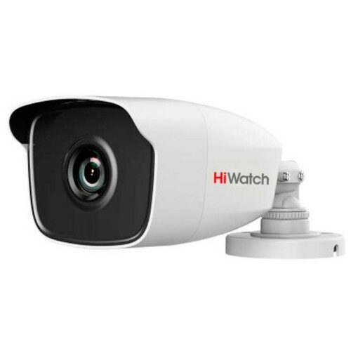 Камера видеонаблюдения HiWatch DS-T110 2.8-2.8мм HD-TVI корп. белый