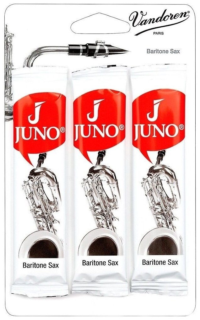 Трости для баритон-саксофона №3.0 3 шт. Vandoren Juno 3.0 3-pack (JSR813/3)