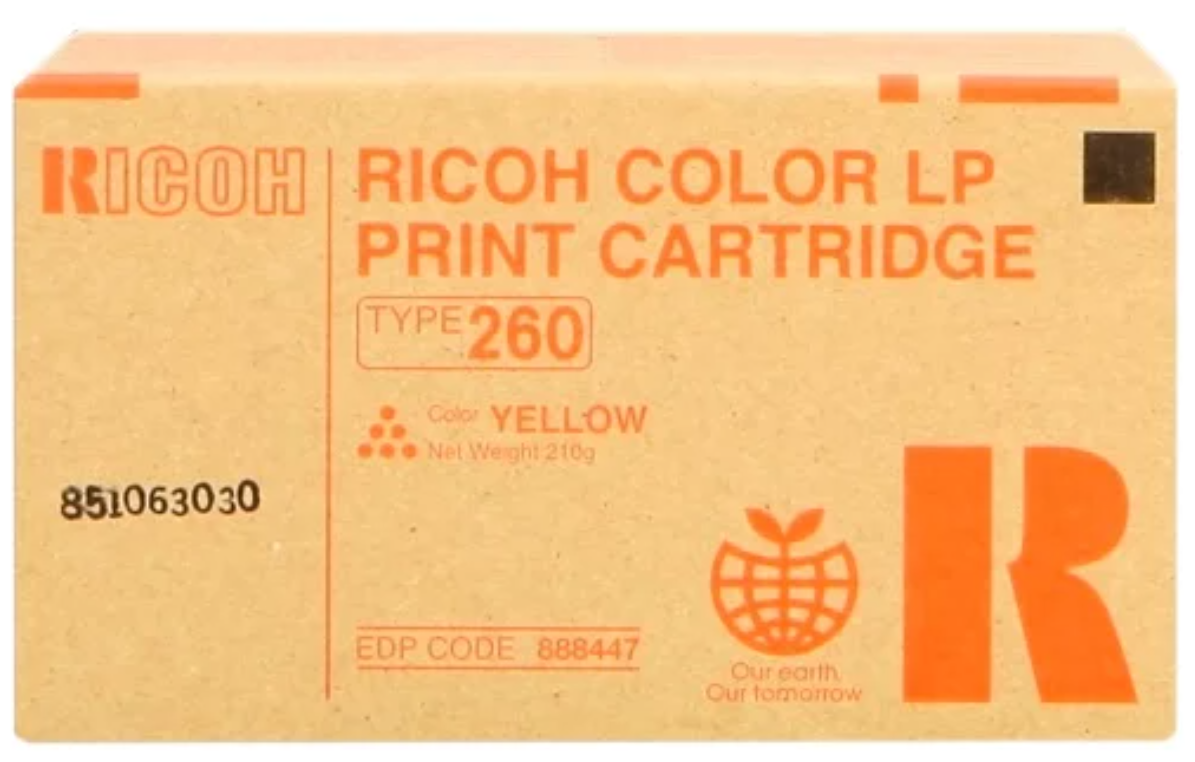 Ricoh LP 260 (888447) картридж желтый (10000 стр.)