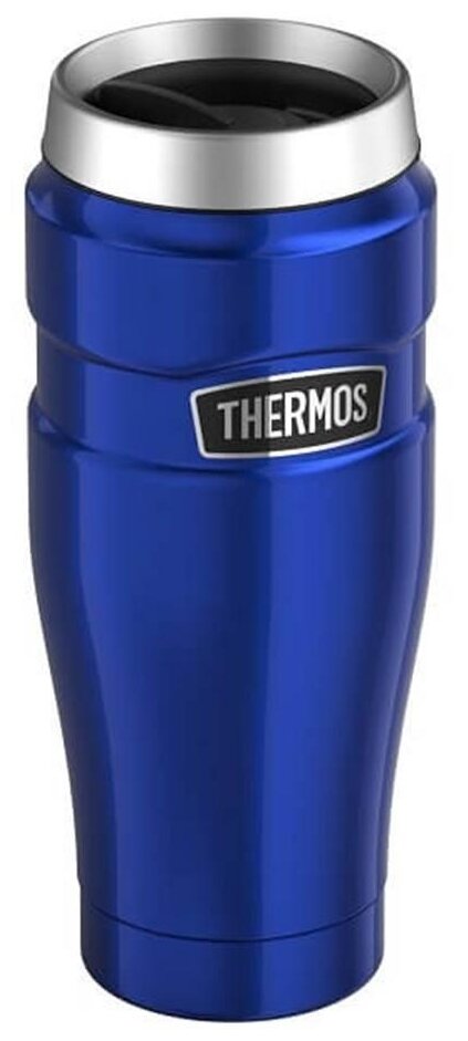 Термокружка Thermos SK-1005, 0.47 л, синий - фотография № 2