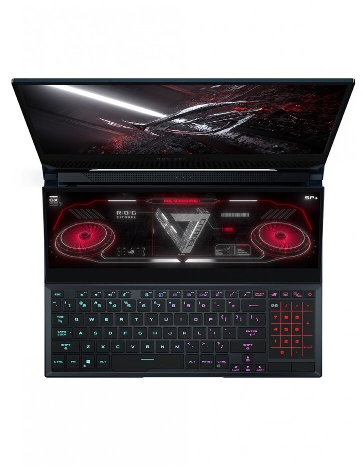 156 Ноутбук ASUS ROG Zephyrus Duo 15 SE GX551QS-HF248T 1920x1080 AMD Ryzen 9 5980HS 3 ГГц RAM 32 ГБ SSD 1 ТБ NVIDIA GeForce RTX 3080 Windows 10 Home 90NR04N1-M05800 Off Black