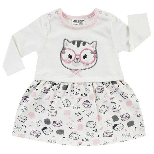 Платье Jacky, размер 74, белый